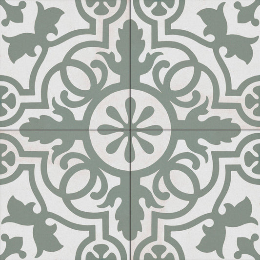 Olive Banquet 8x8 Porcelain Tile