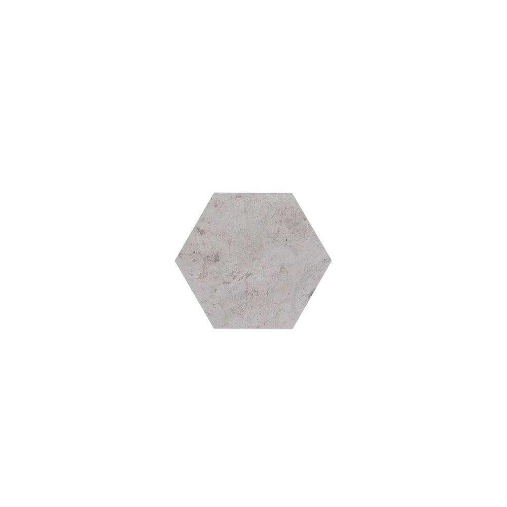 Tunisian Grey Hexagon 5x6