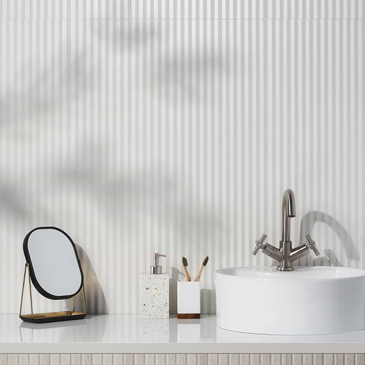 3D White 12X36 Matte