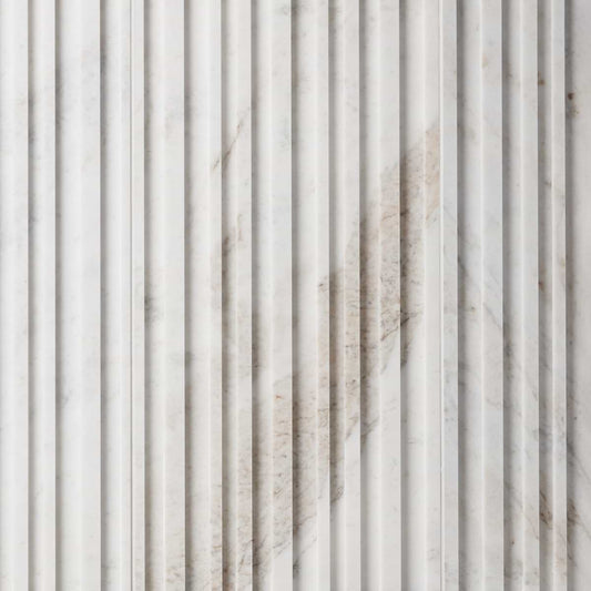 Alaska White Dimensional 12X24 Polished