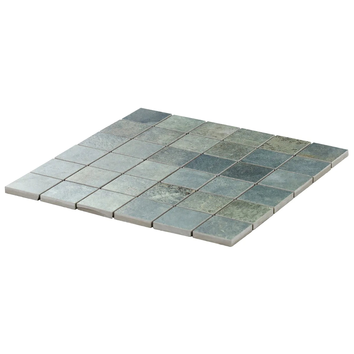 Aquamarine Matte Mosaic
