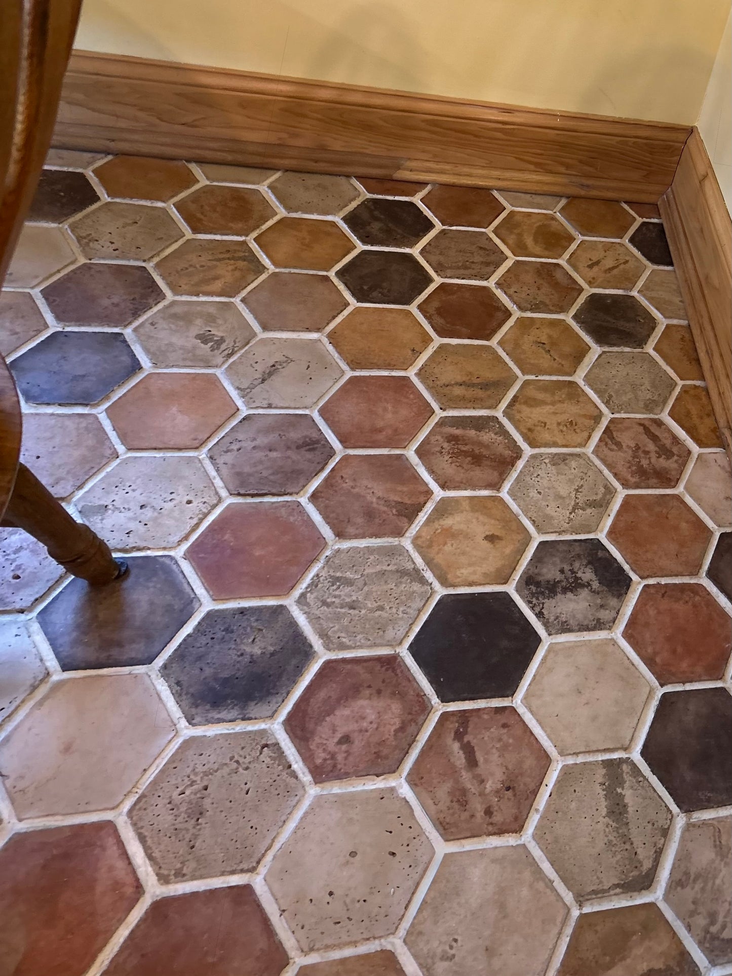 Creme Fraiche 6x6 Hexagon