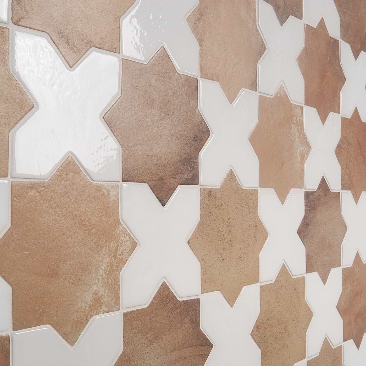 Cotto Cross White 6" Matte