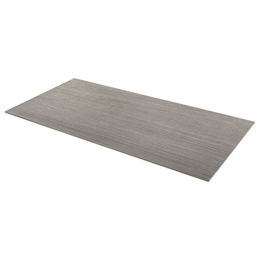 Tectonic Pleated Smoke Gray 24X48 Matte