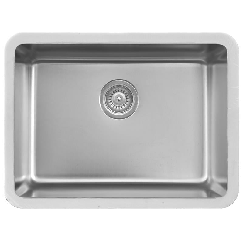 ADA Compliant Single Bowl Seamless Undermount Sink 24-1/4"