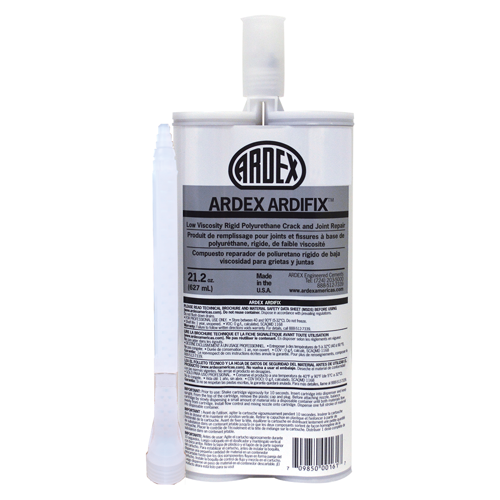 ARDEX ARDIFIX low viscosity polyurethane crack and joint repair, 2 GAL
