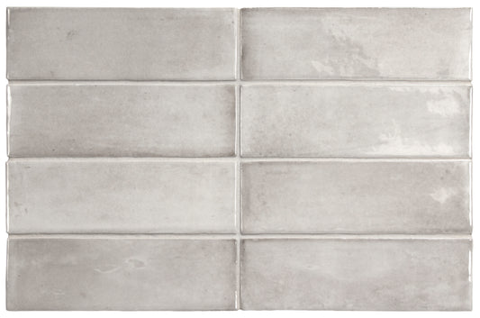 Amber Grey 2x6 Glossy