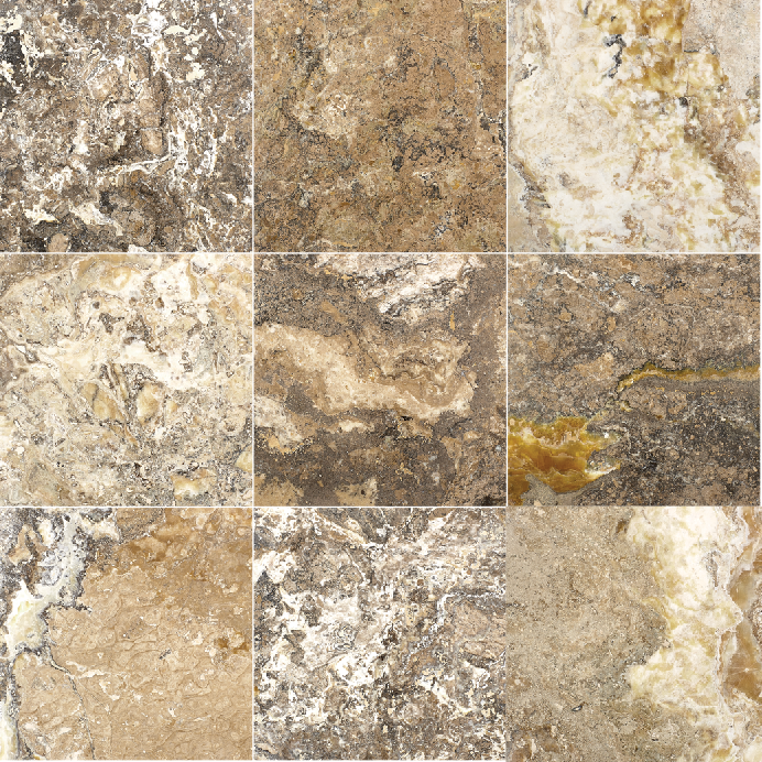 Mocha Onyx 12x12 Polished & Filled