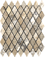 Mocha Onyx 1x2 Rhombus