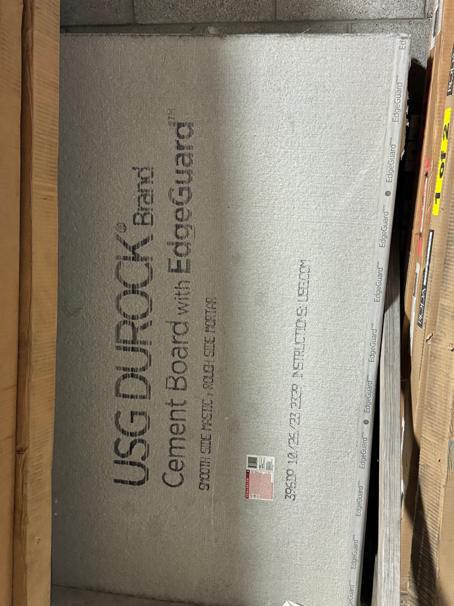 Backerboard 1/4