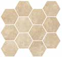 Beige 4” Hex