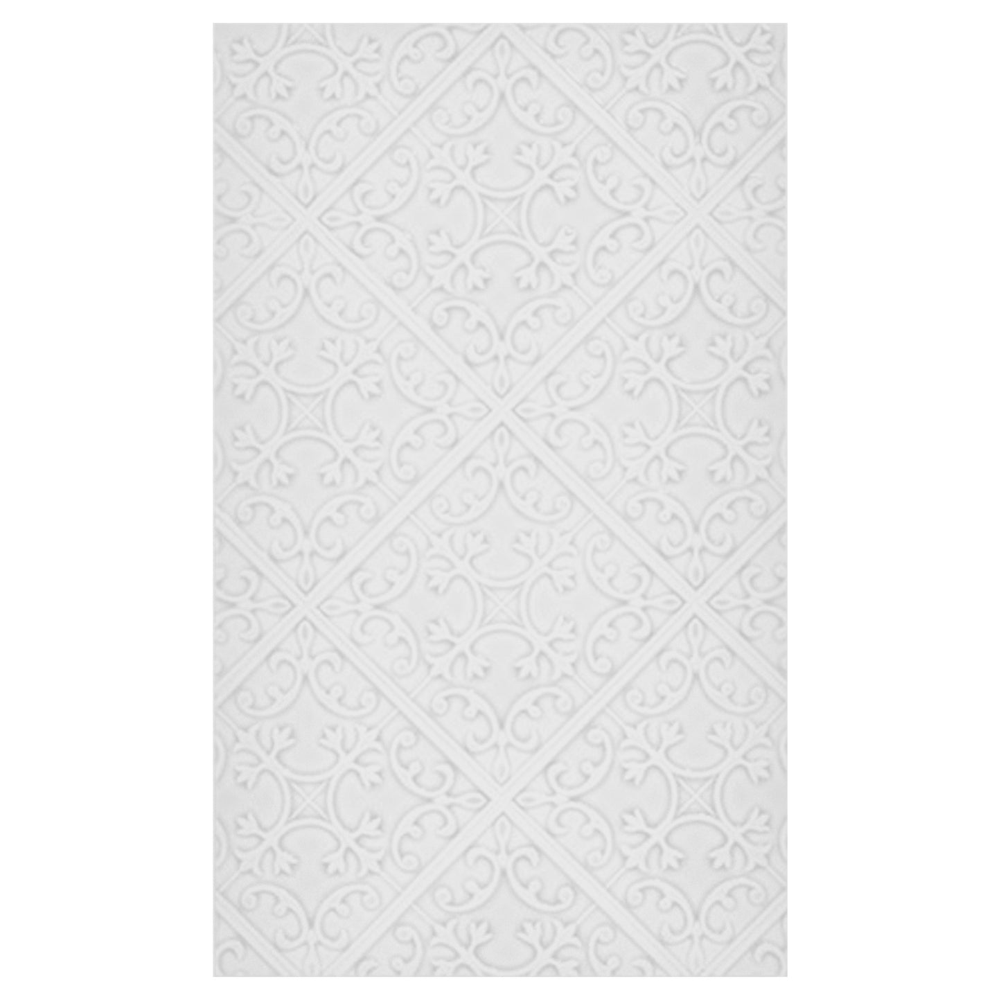 Blanco Embossed 6X6 Glossy