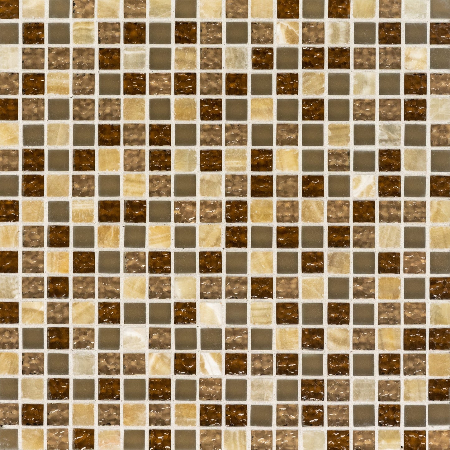 Gold Glass 5/8" x 5/8"