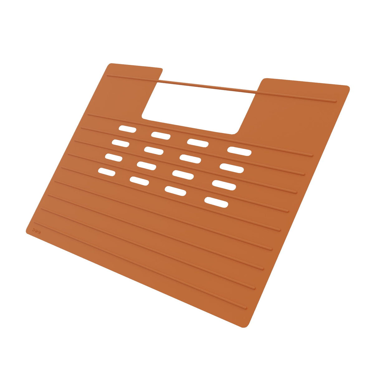 Burnt Orange Vanity Bath Mat 22"