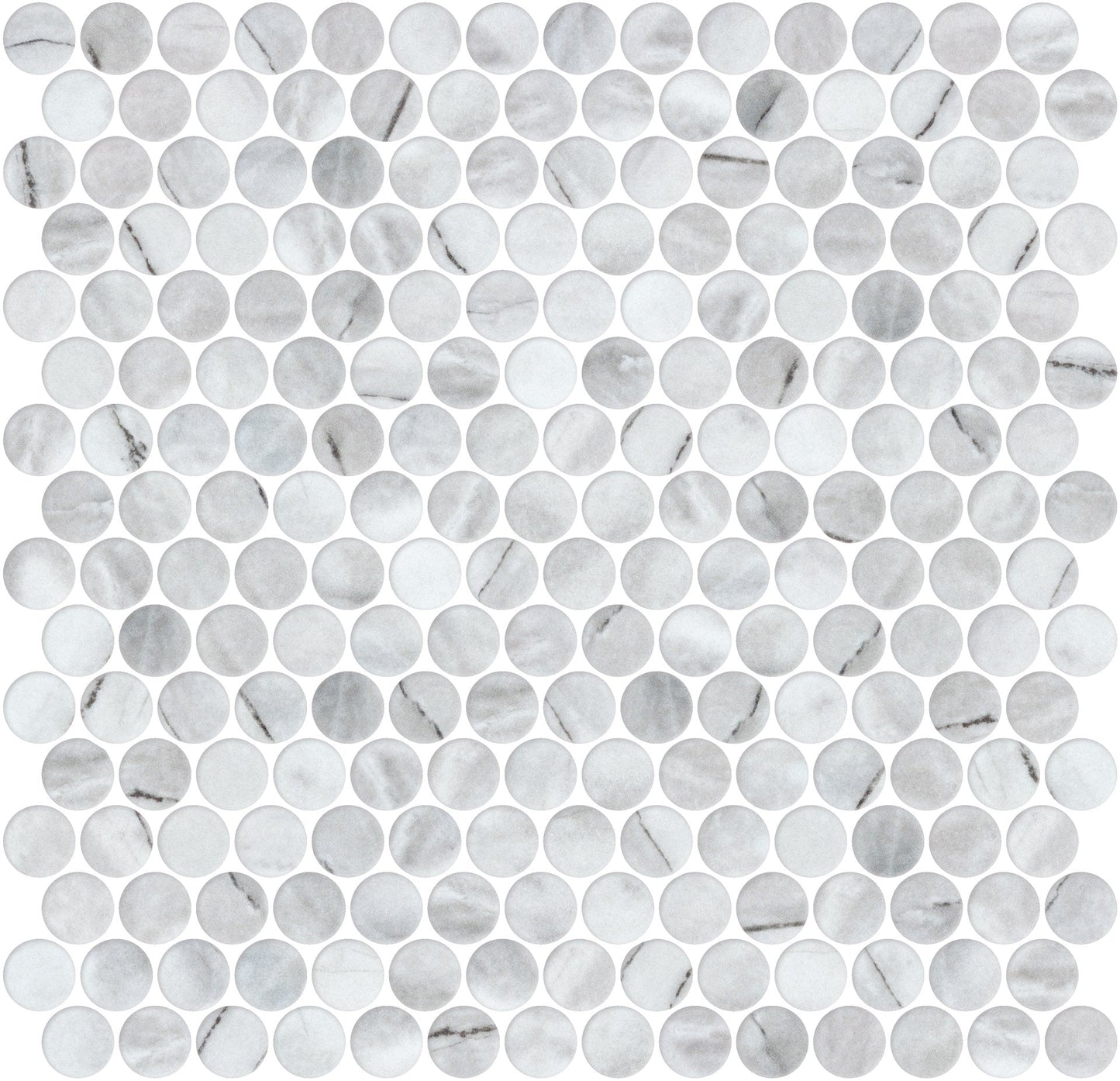 Venezuela Dawn 3/4" Penny Round Mosaic