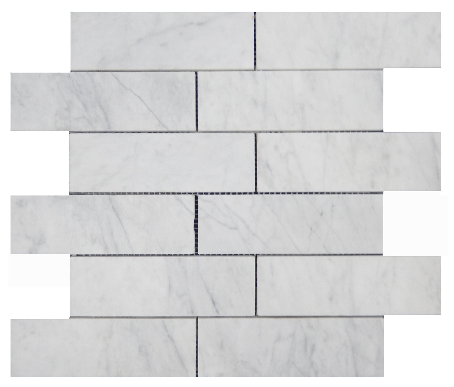 Casa Bianca Brick Joint 2x6 Honed
