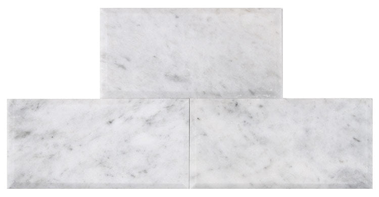 Casa Bianca Beveled 4x8 Honed