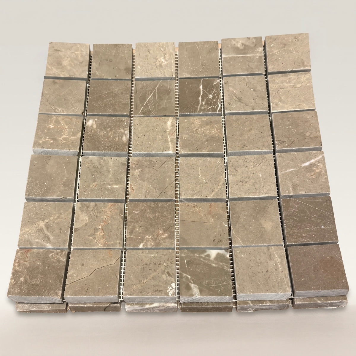 Cafe Tenayo 2x2 Honed stone mosaic sheet