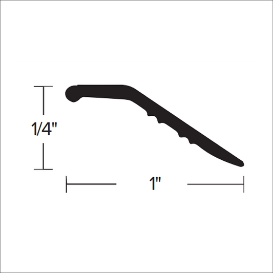 Flat Bar Hammered Nickel