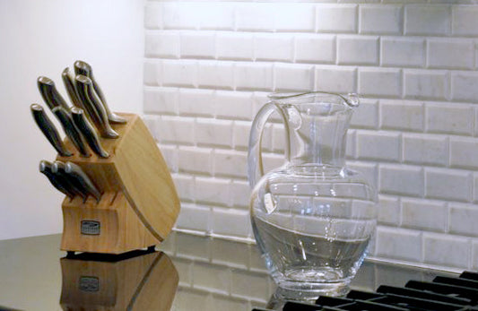 Casa Bianca Beveled 2x4 Polished