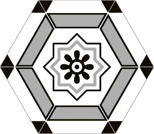 Cesto Di Fiori Hexagon 8x9