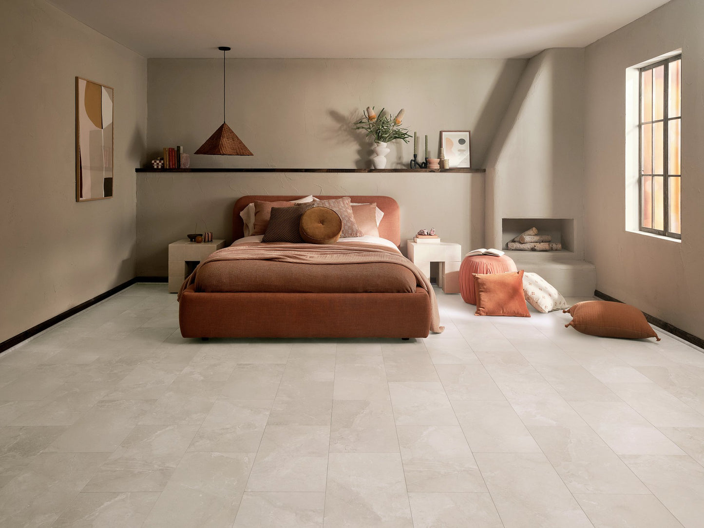 Cremello Travertine 12x24