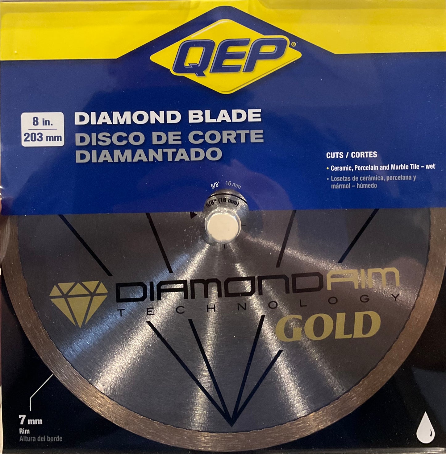 Diamond Blade 8”