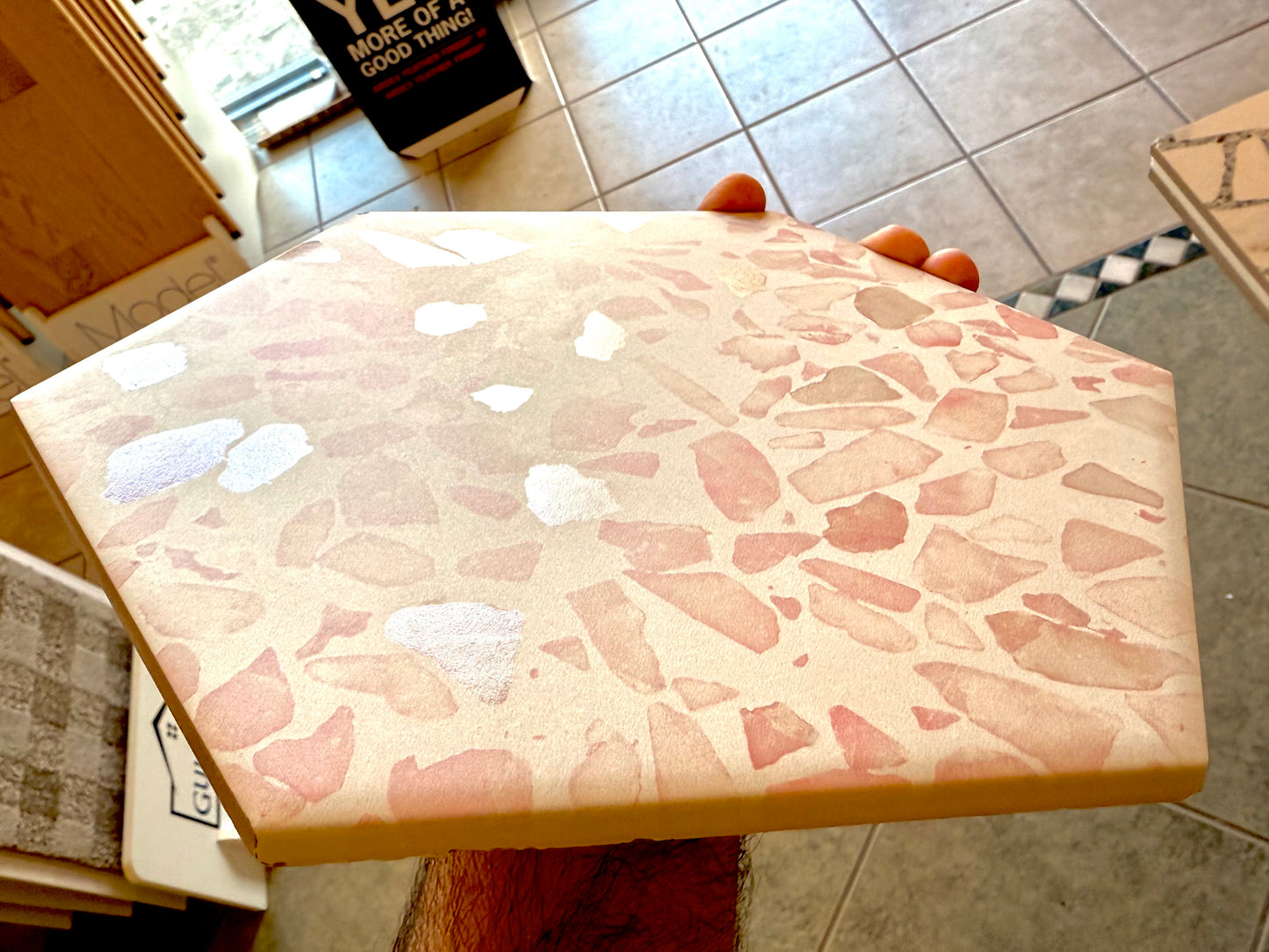 Pink Hex 9”