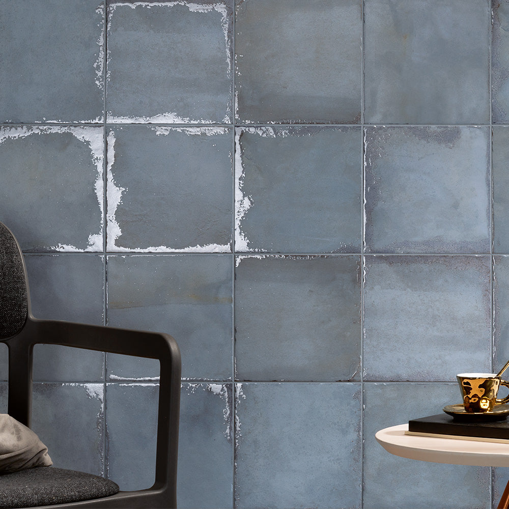 Geometric Calm Whispering Falls 8x8 Porcelain Tile