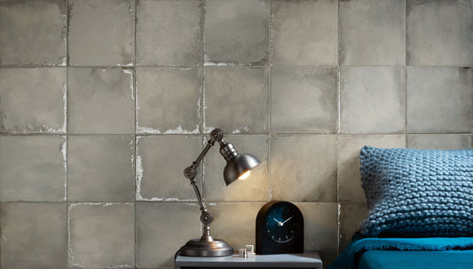Geometric Calm Ashwood Gaze 8x8 Porcelain Tile