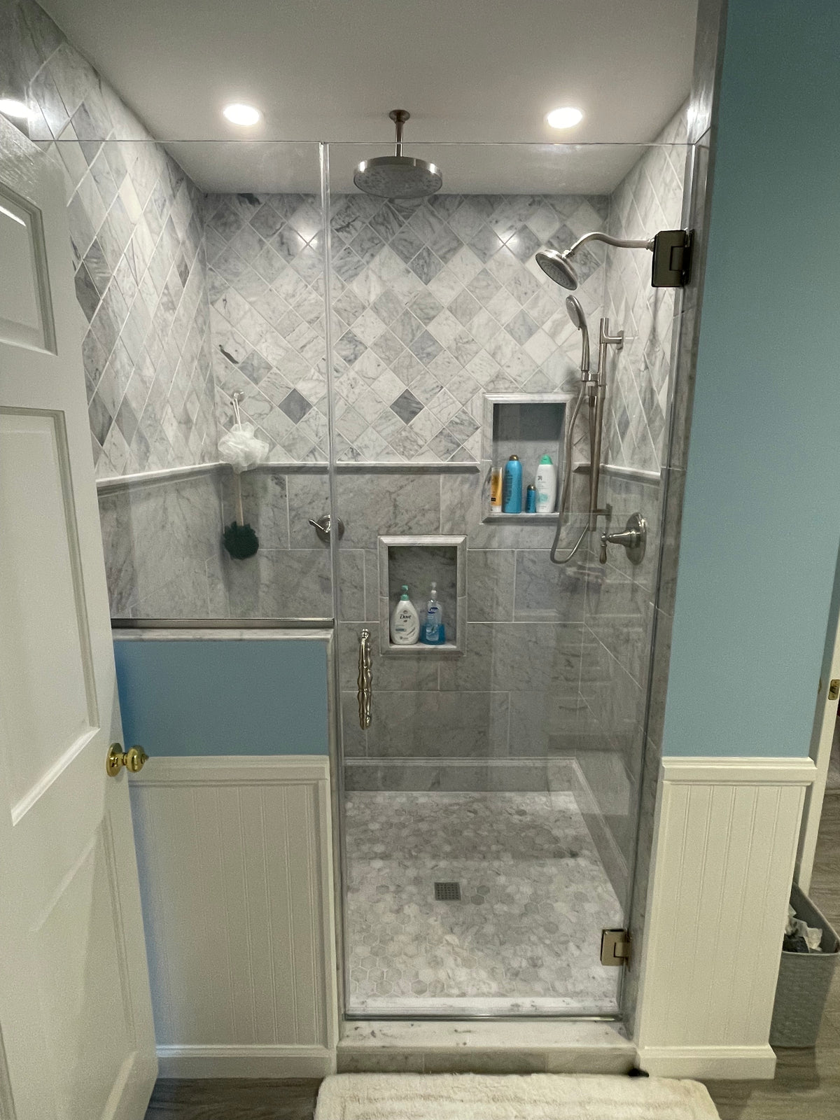 Glass Shower Enclosure 52"x80"