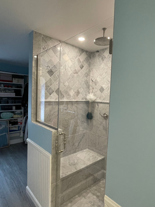 Glass Shower Enclosure 52"x80"