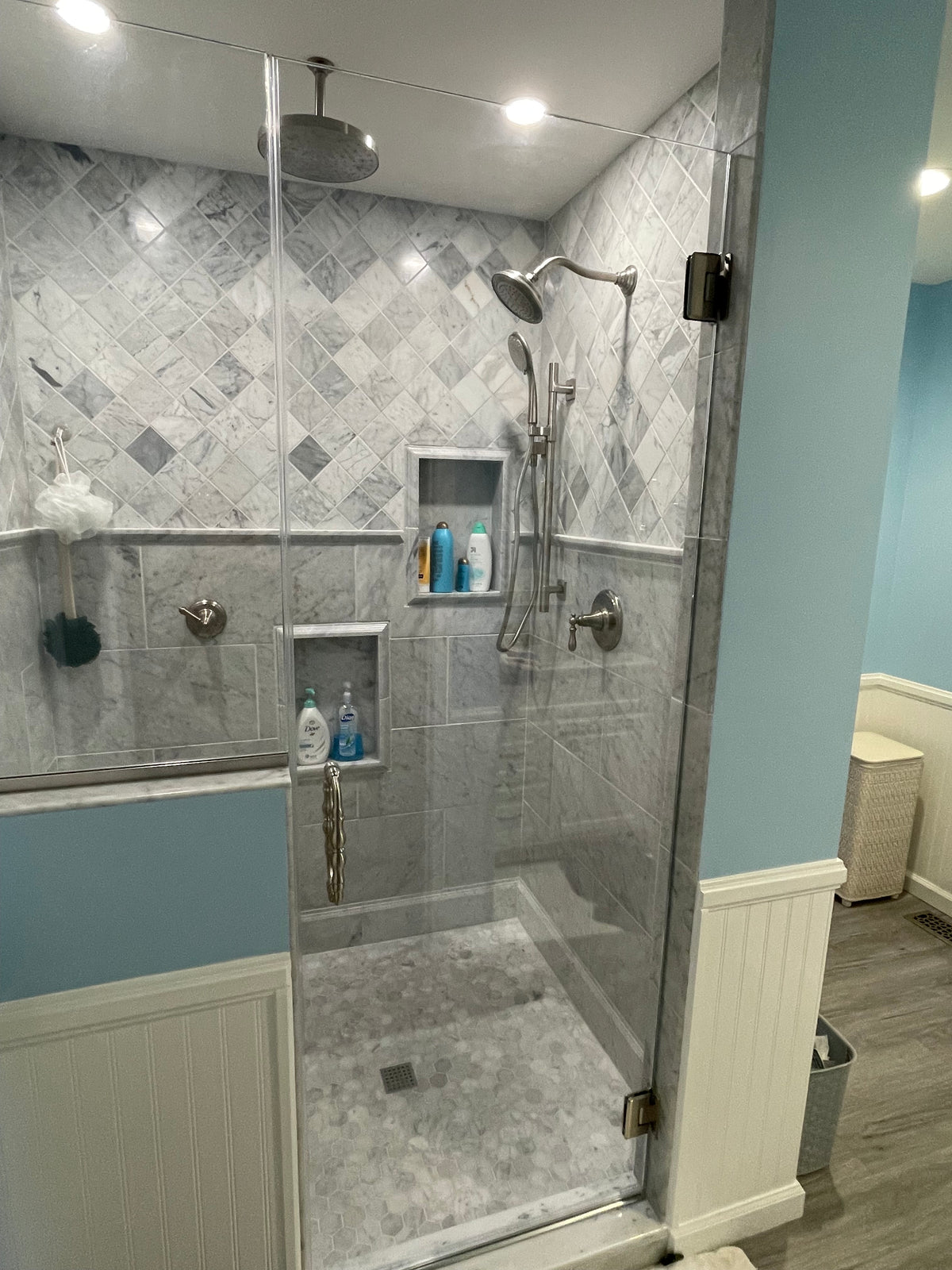 Glass Shower Enclosure 52"x80"