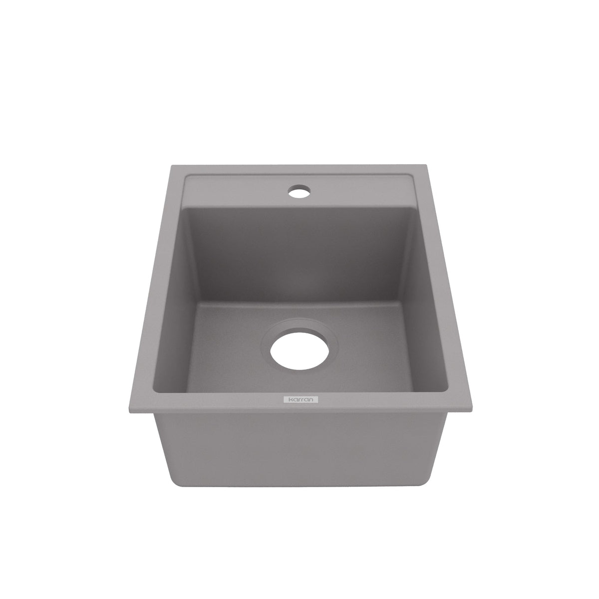 Grey Bar/Prep Bowl Top Mount Sink 15-3/4"
