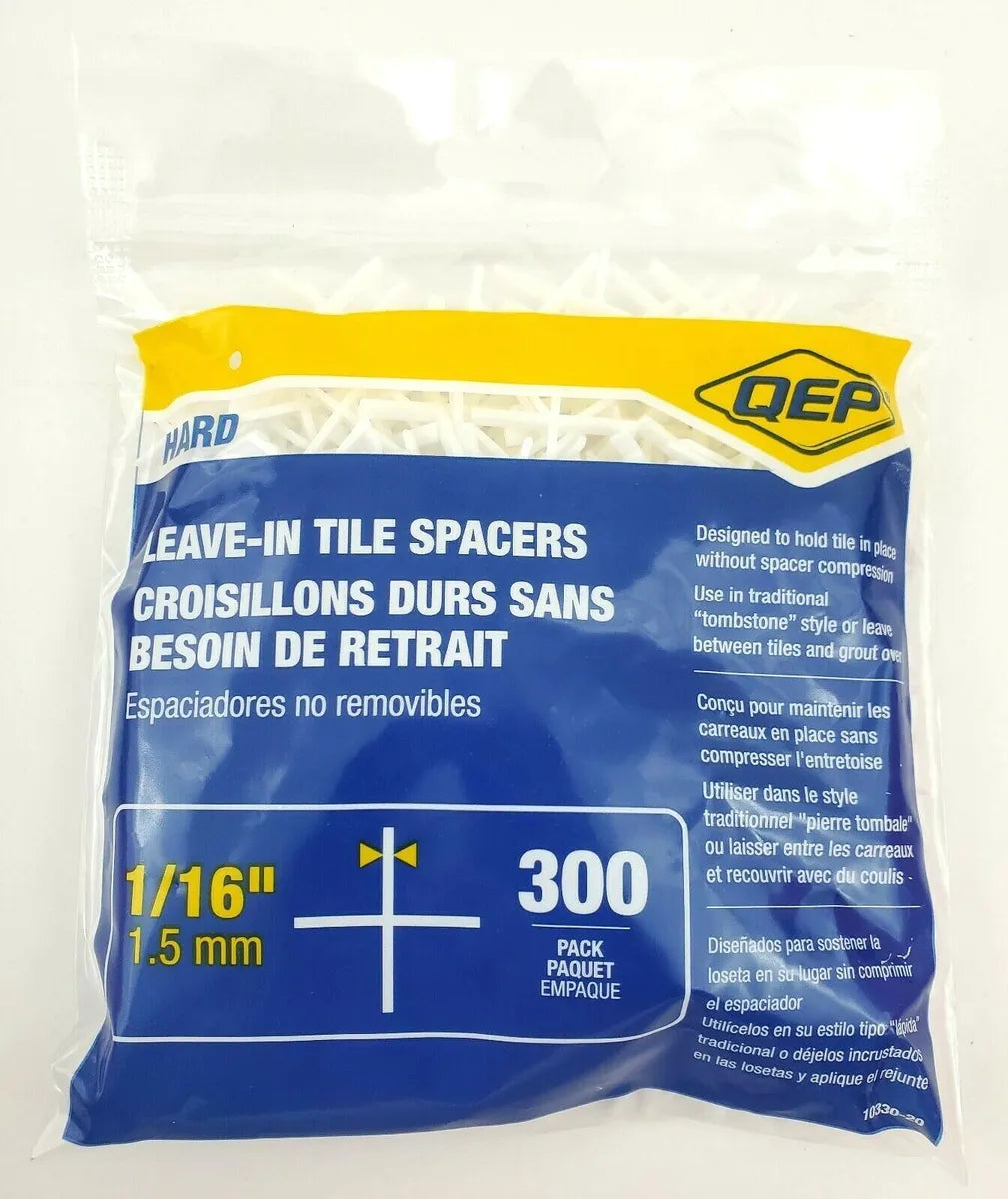 Spacers Rubber 1/16