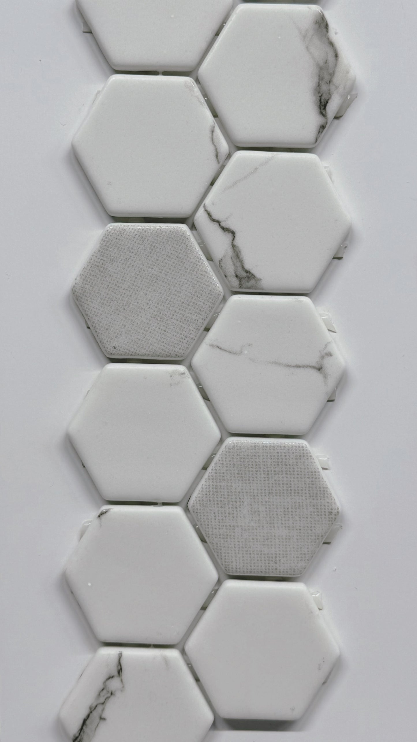 White 2x2 Hexagon
