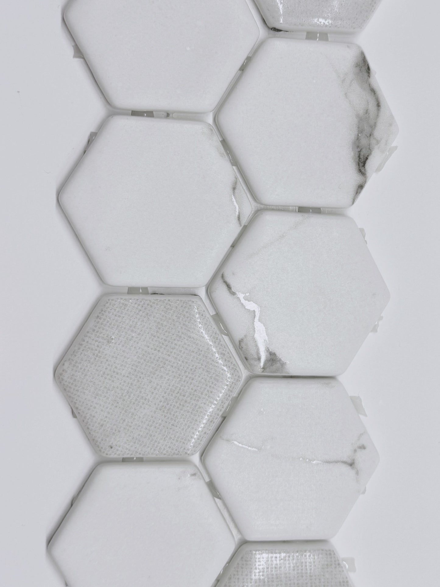 White 2x2 Hexagon