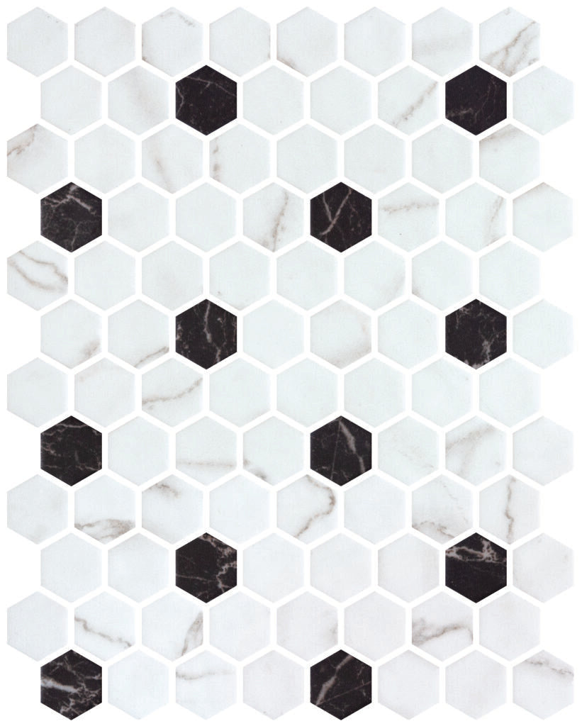 Hex Blend Pattern 1 11x9