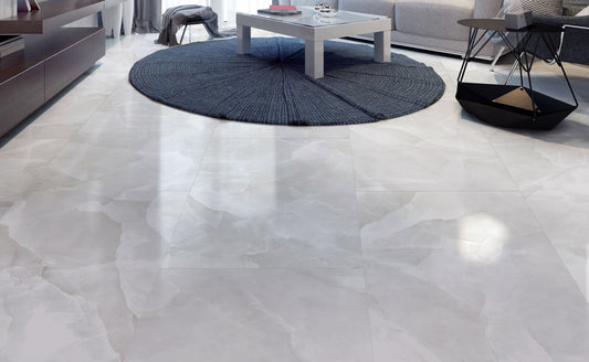 Granda Onyx White 24x48 Porcelain Tile