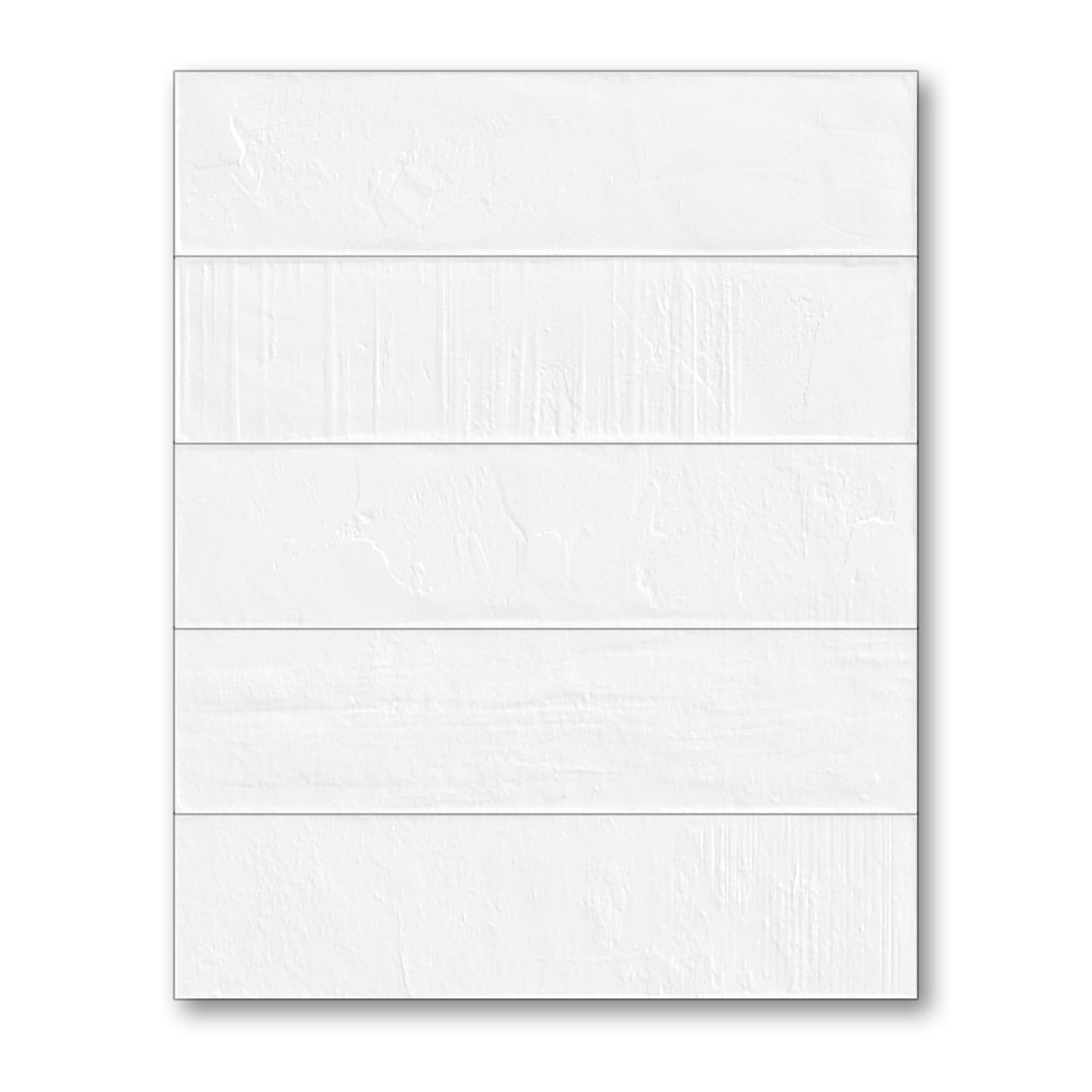 White 3x12 Ceramic Tile