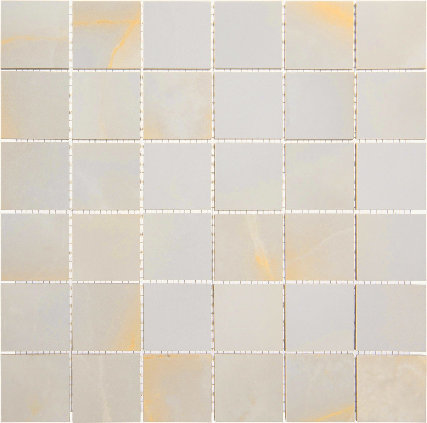 Granda II Onice Nacar 2x2 Porcelain Mosaic