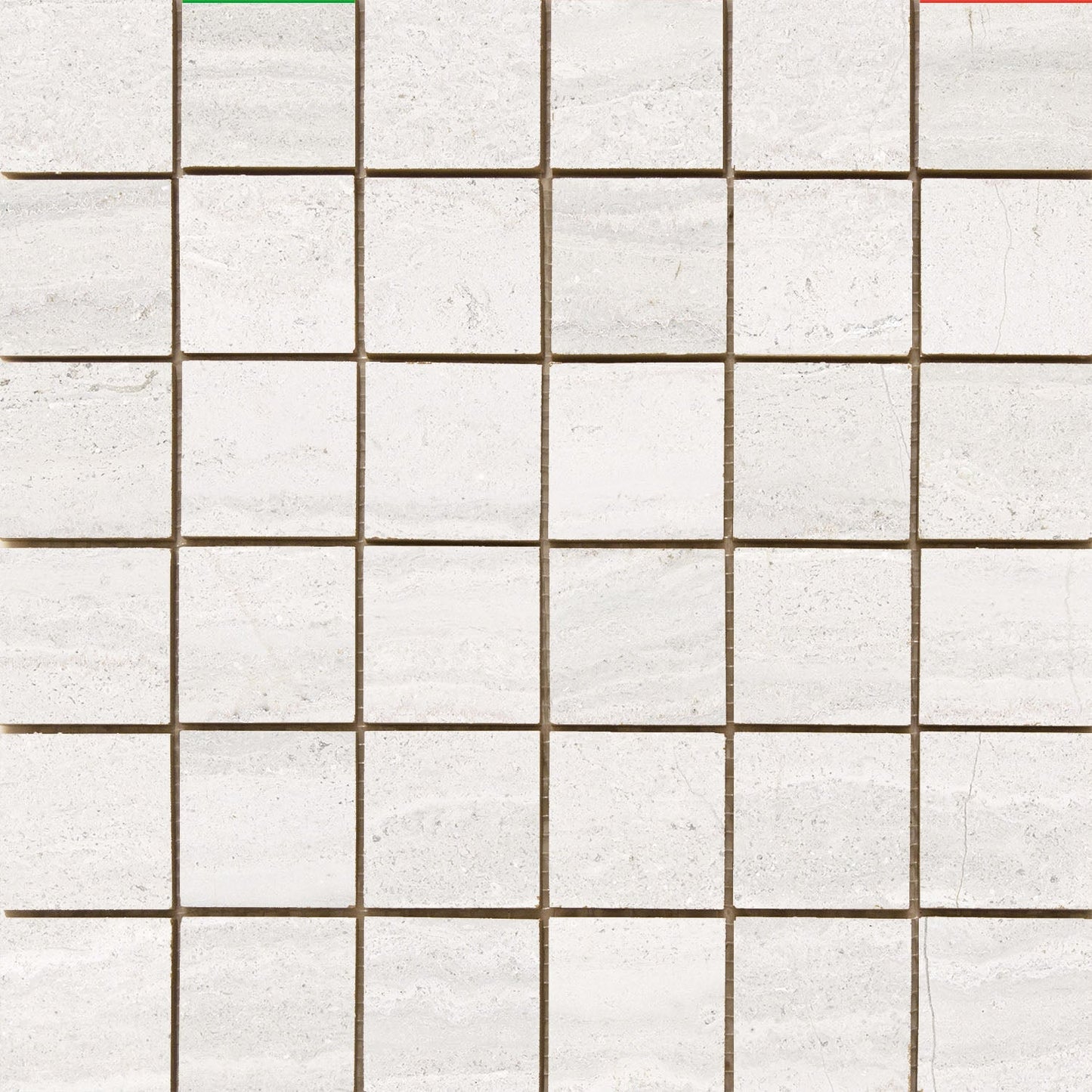 Granda II Tuscany White 2x2 Porcelain Mosaic