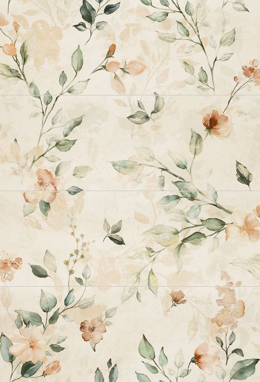 Light Beige 13x36 Flower