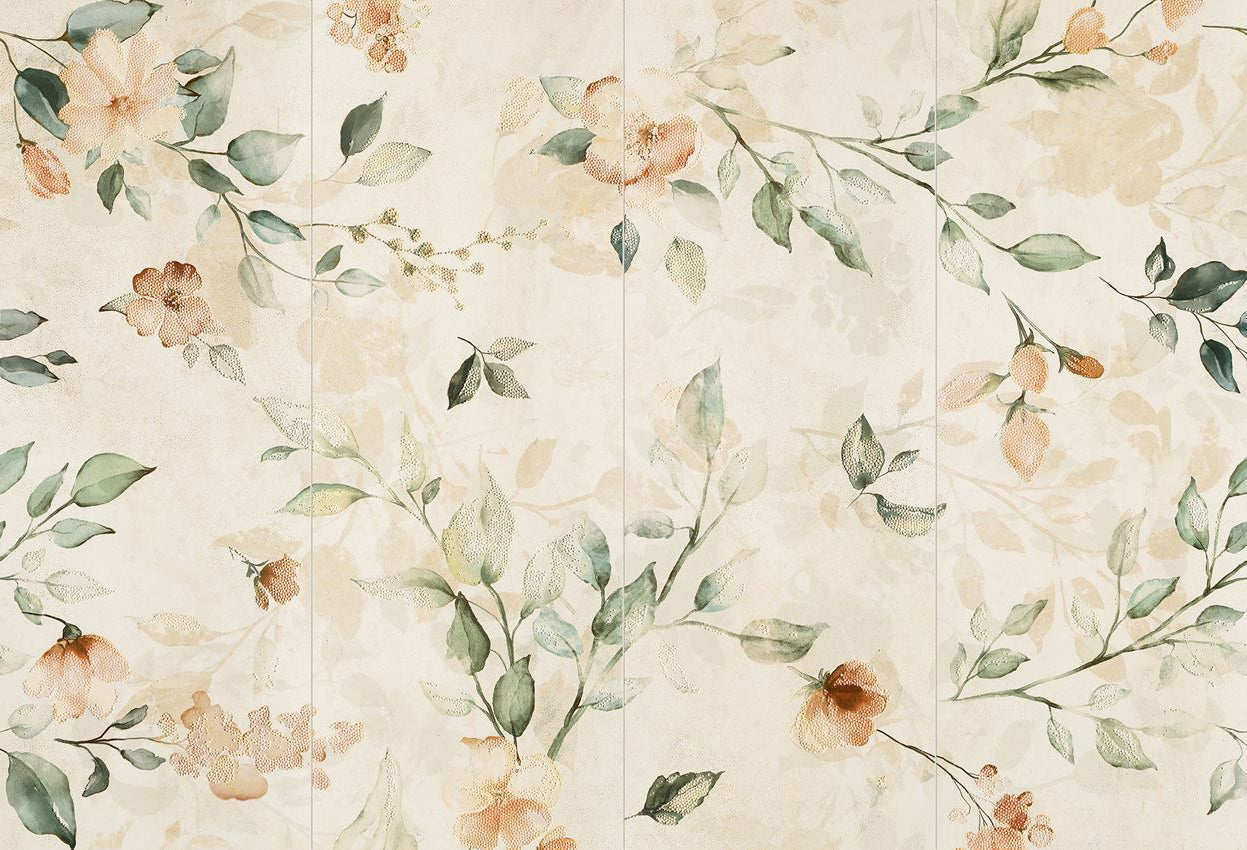 Light Beige 13x36 Flower
