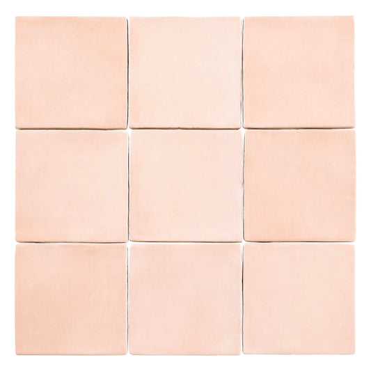 Martha's Manor Provence Rose 4x4 Ceramic Tile