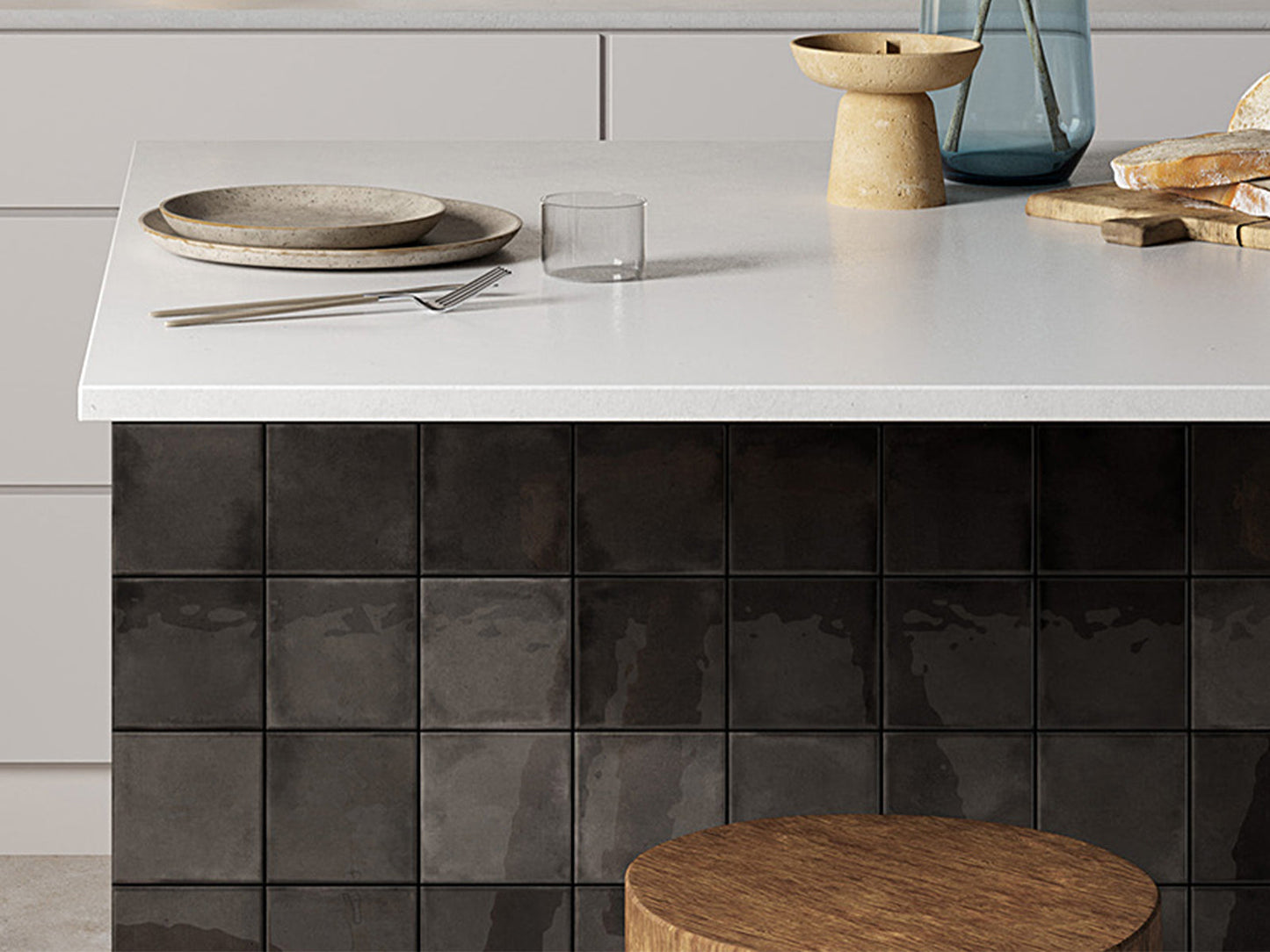 Martha's Manor Montigo Chimeny 4x4 Ceramic Tile