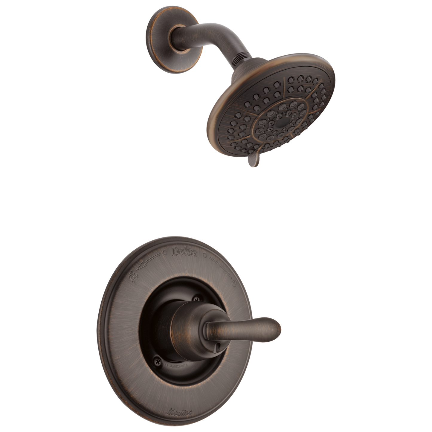 Mixer Valve & Shower Head Venetian Bronze