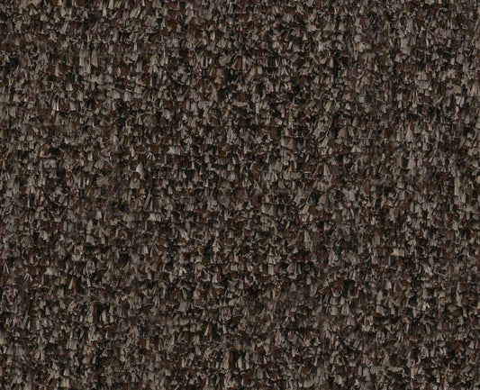 Close-up of a textured brown fabric pattern