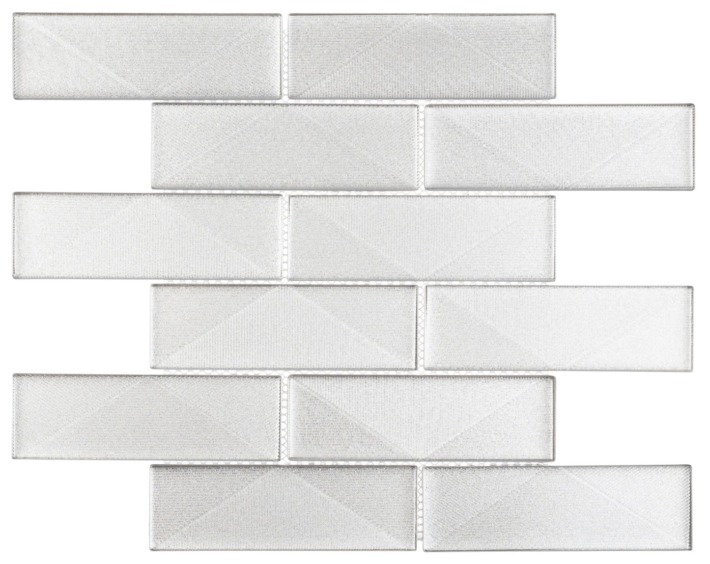 Pyradime Laurel Point 12x12 Glass Mosaic