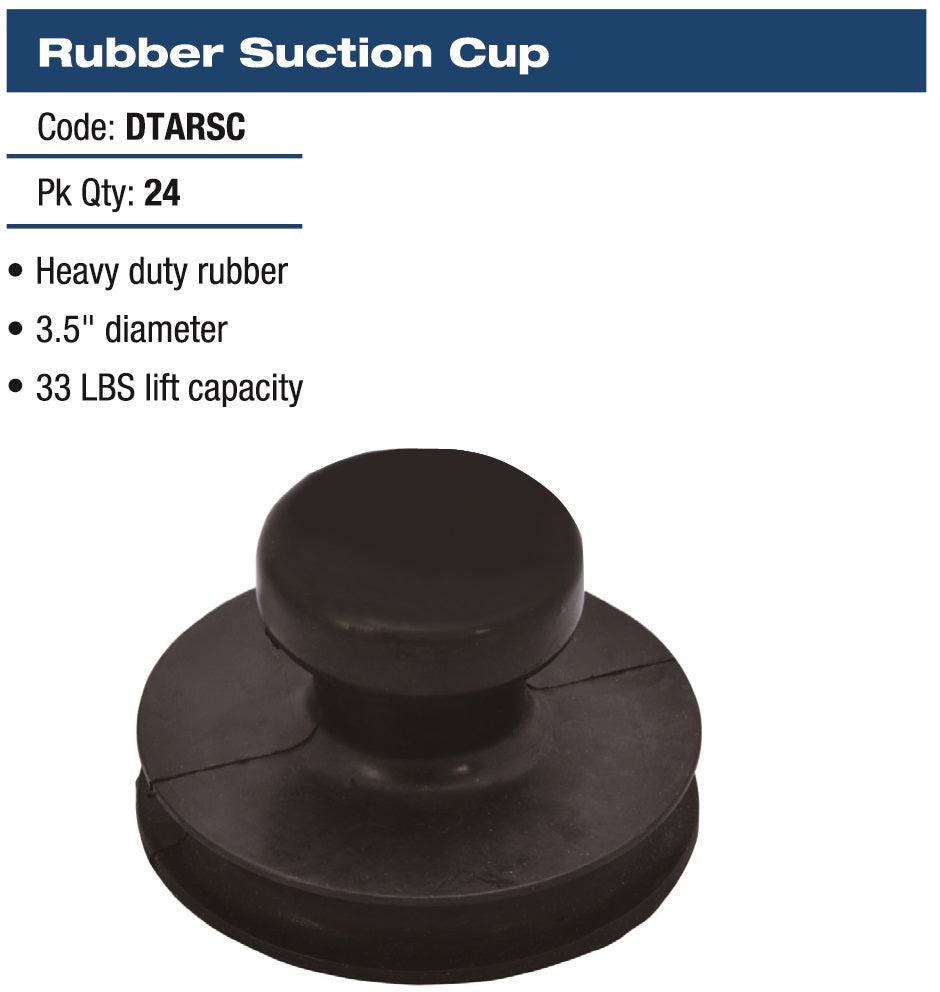 Rubber Suction Cup 3.5"